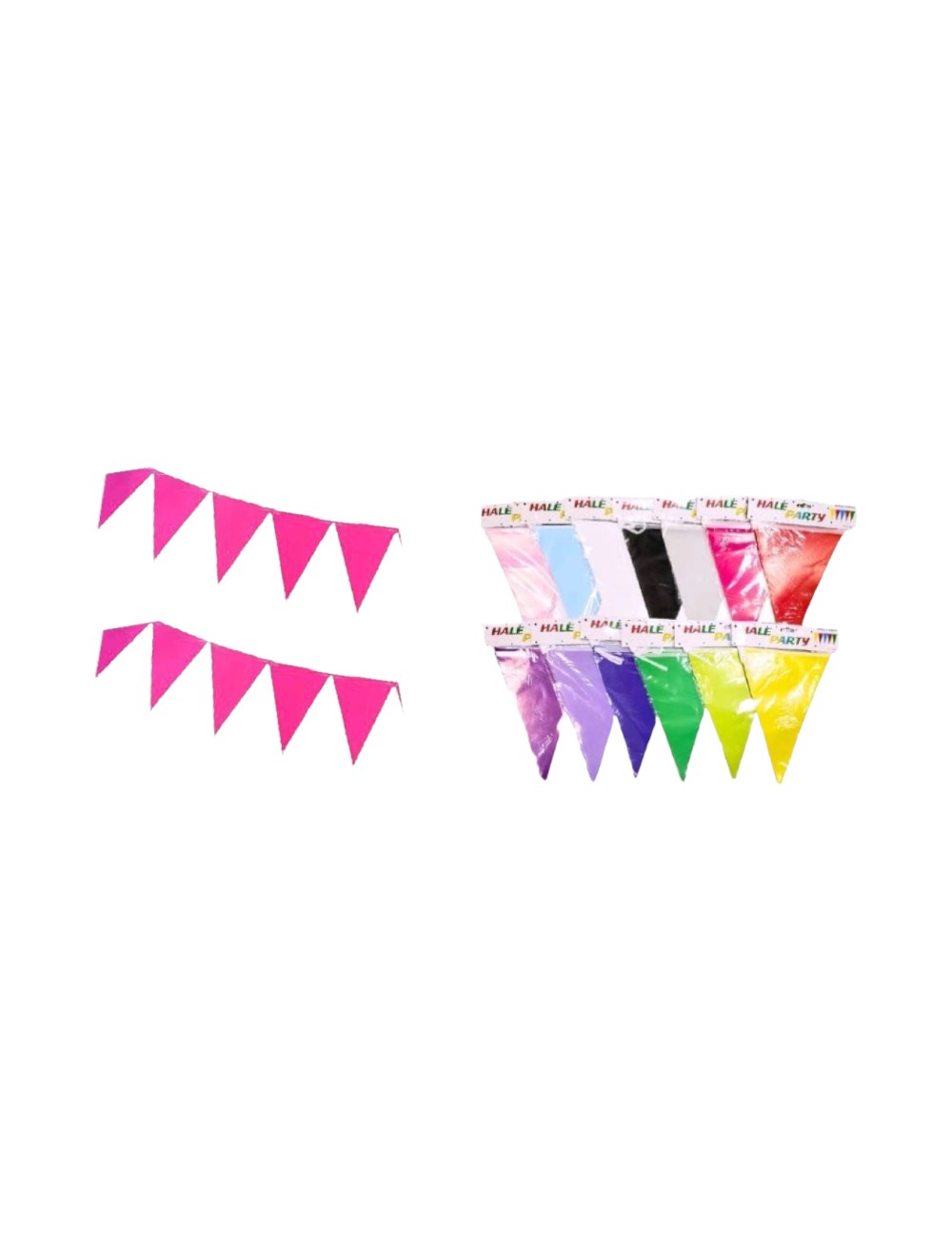 BANDERINES COLORES SURTIDOS X1 UND