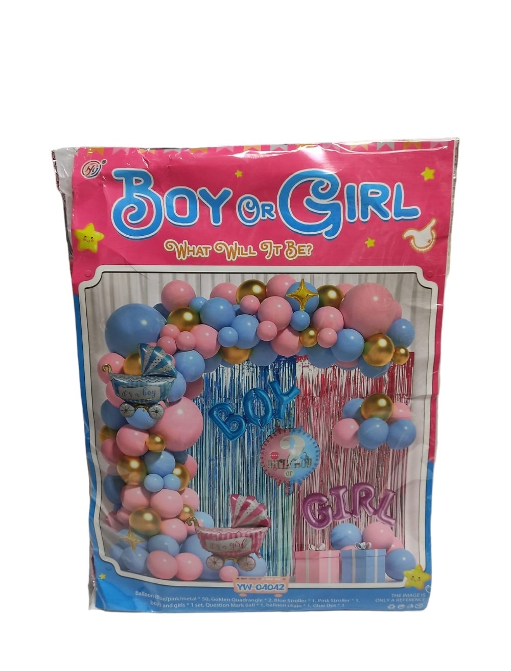 BOUQUET REVELACION DE SEXO 58PCS