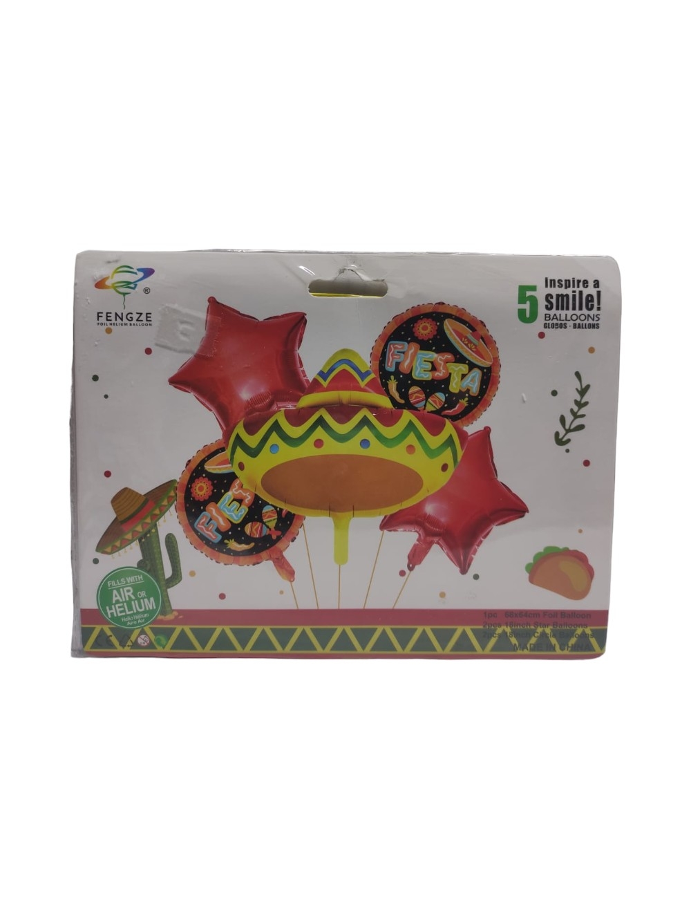 BOUQUET X 5 UNIDADES SOMBRERO MEXICANO