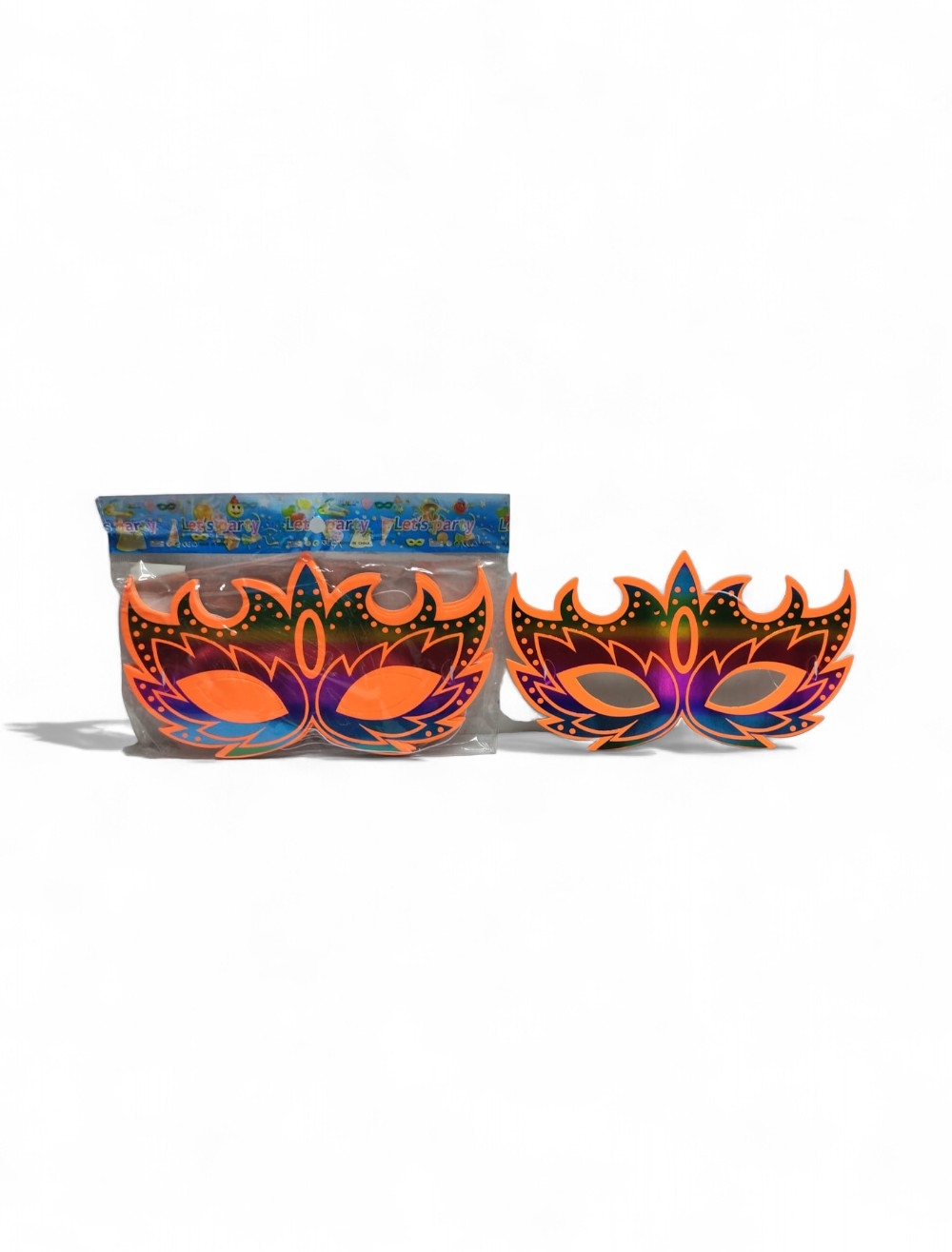 ANTIFAZ CARTON NEON  NARANJADO X 12 UNIDADES UNIUMPA