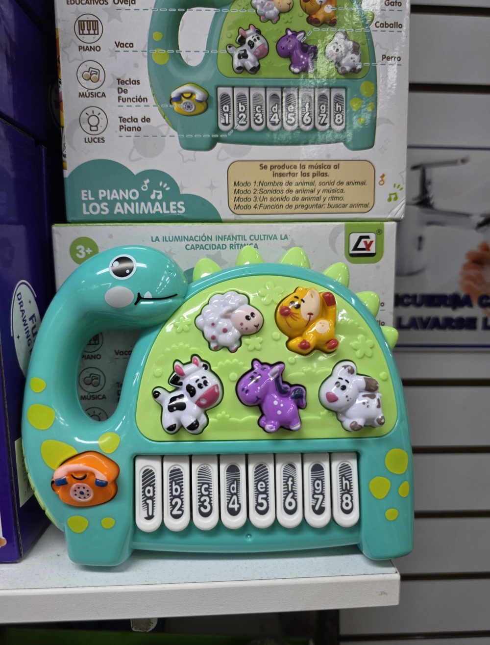 PIANITO INFANTIL SONIDOS JIRAFA