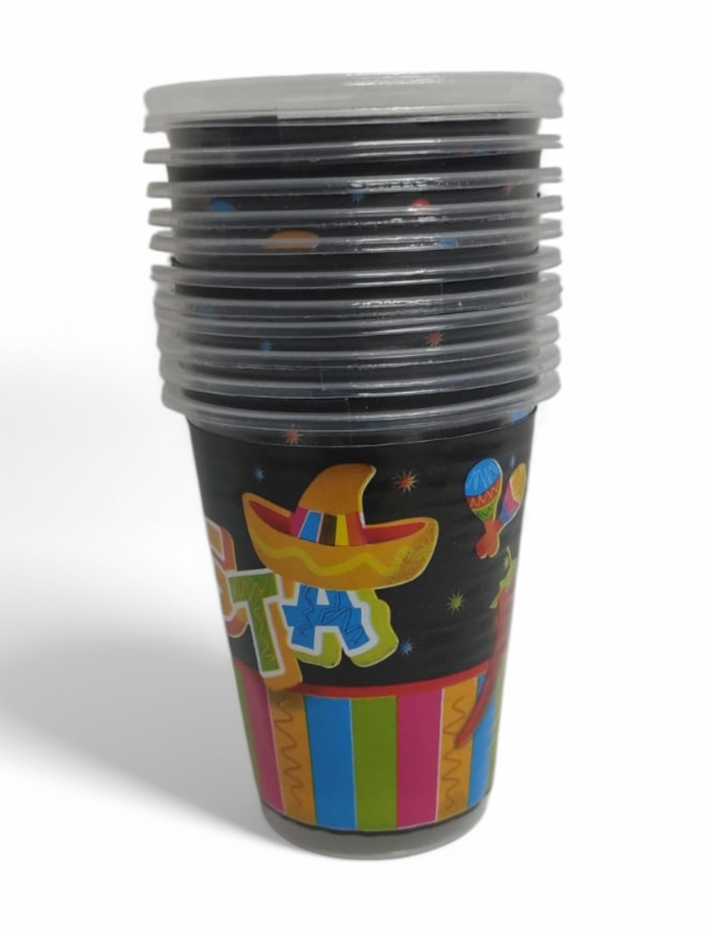 VASO TEMATICA MEXICANA X 12 UNIDADES