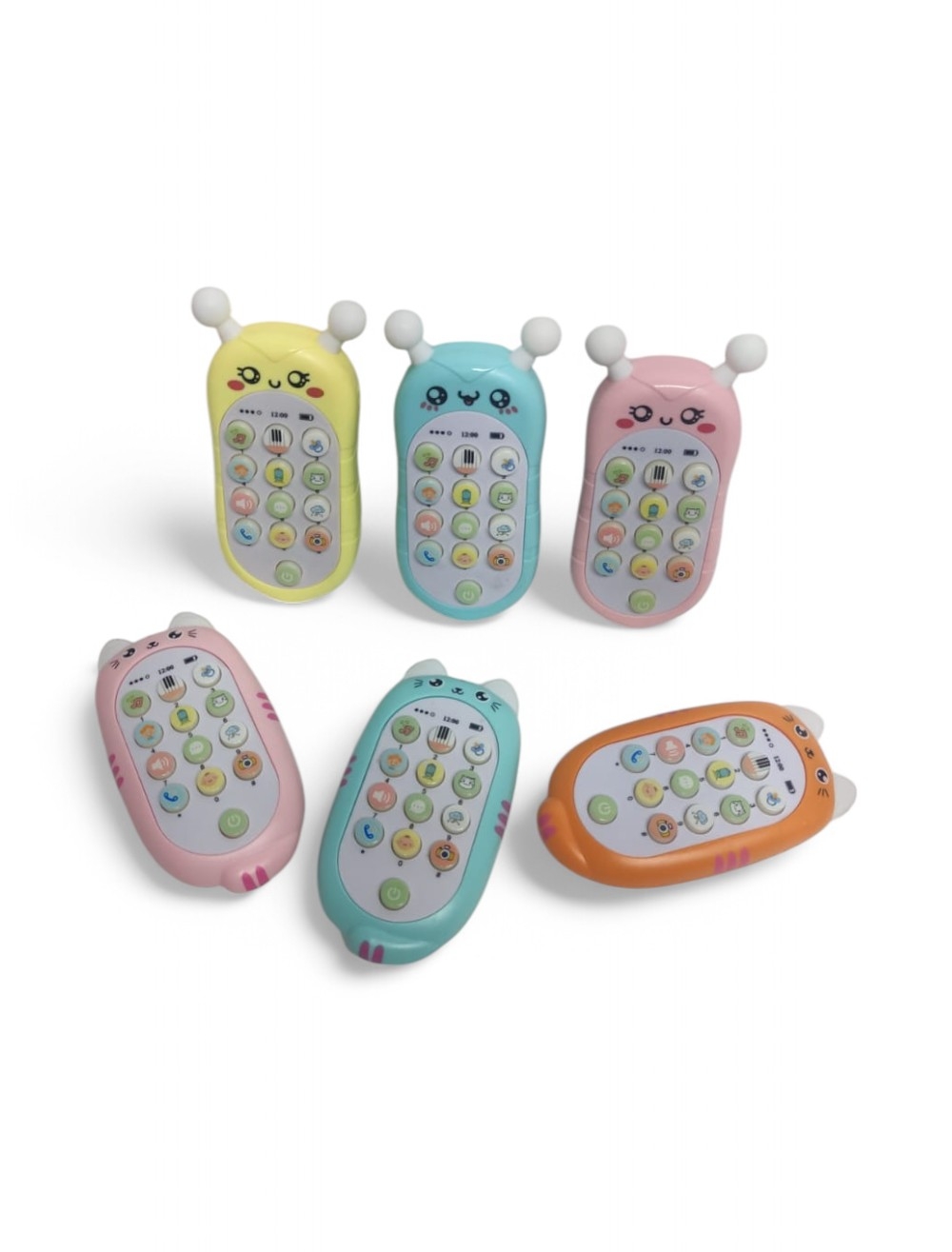 CELULAR INFANTIL  DE ANIMALITOS CON LUCES Y SONIDOS