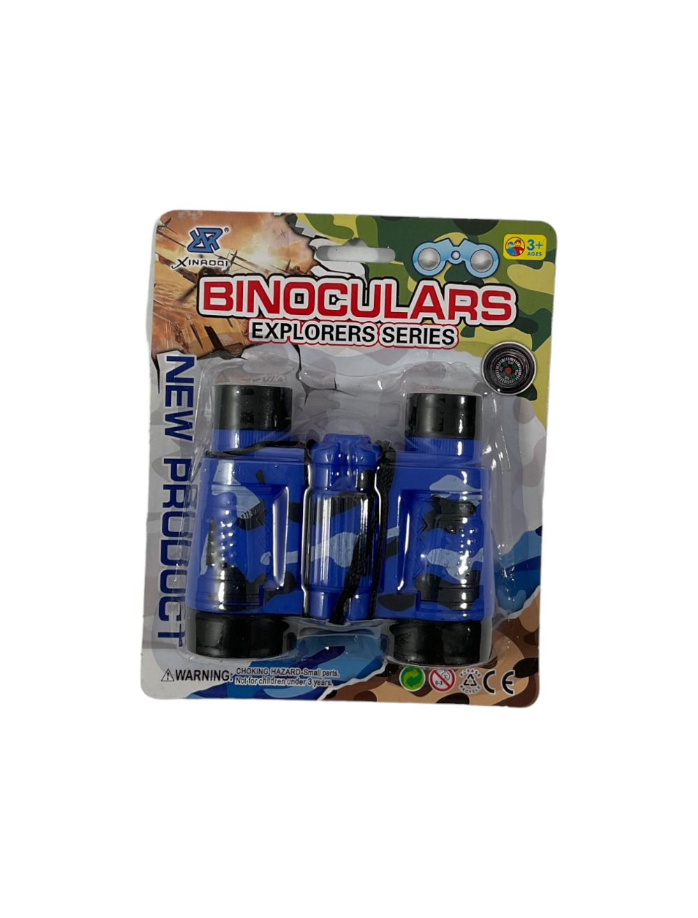 JUGUETE BINOCULAR 1PCS MILITAR 