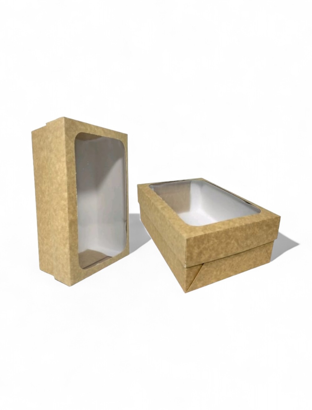 CAJA JUMBO GRANDE CON VENTANA DE 34 X 25 CM  Y 11 ALTO