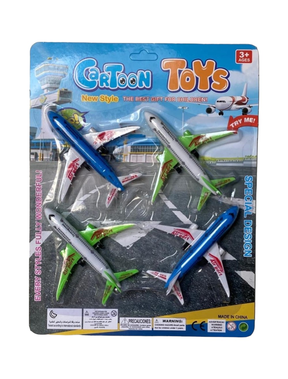 JUGUETE AVION COMERCIAL