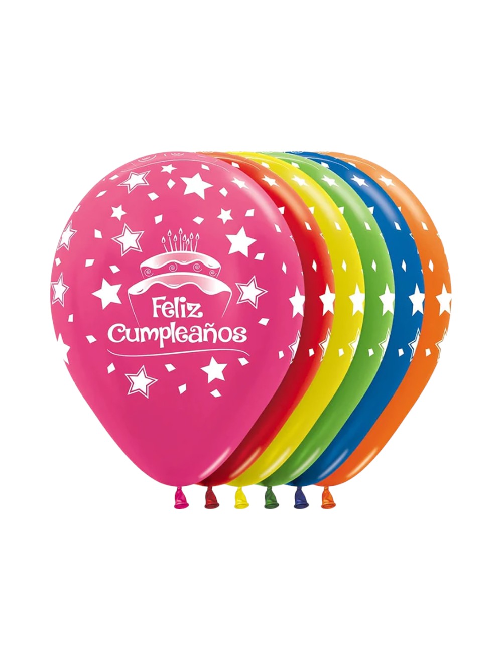 GLOBO LATEX R12X12 INFINITY FELIZ CUMPLEAÑOS METAL SEMPERTEX