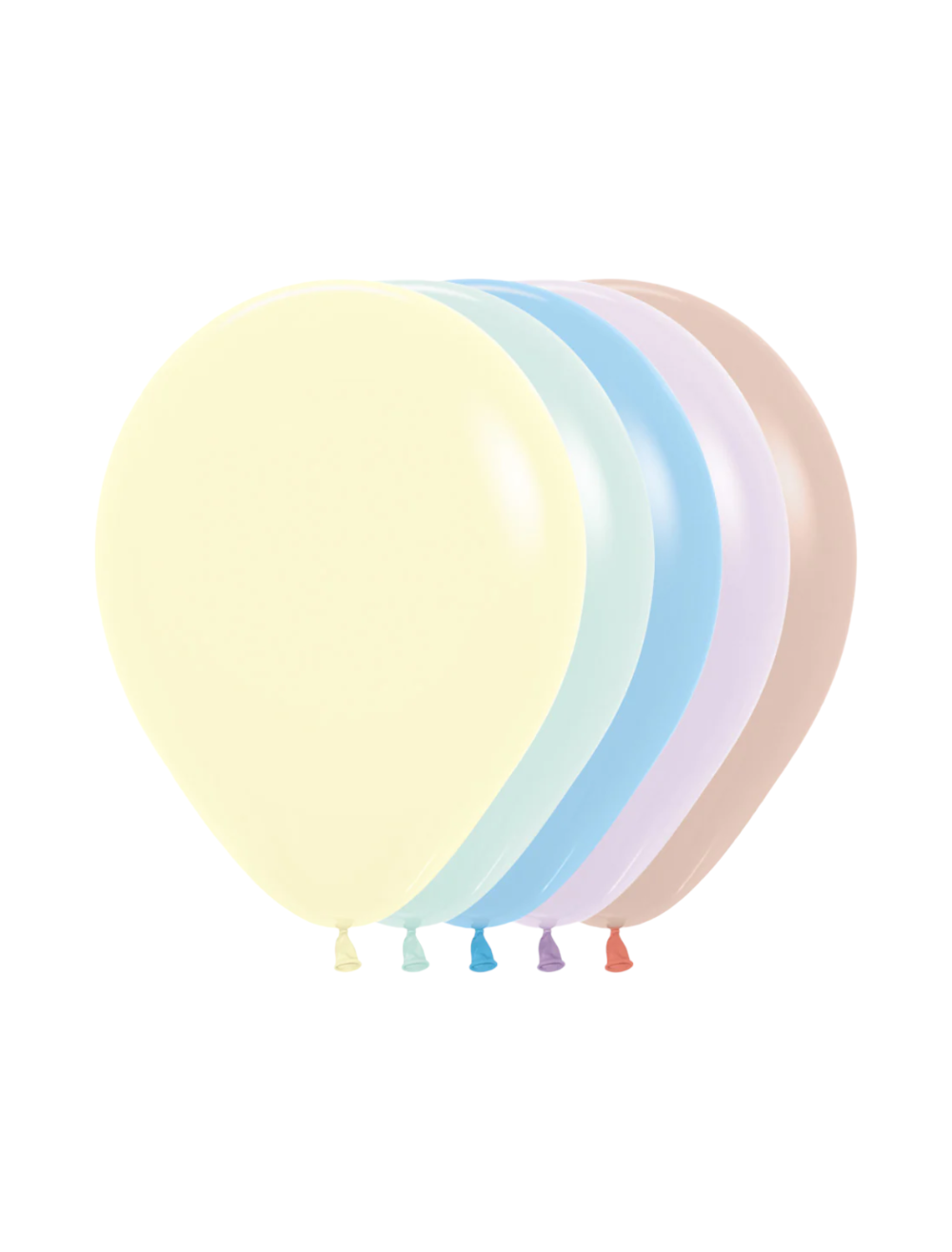 GLOBO LATEX R12X50 SURTIDO PASTEL MATE SEMPERTEX