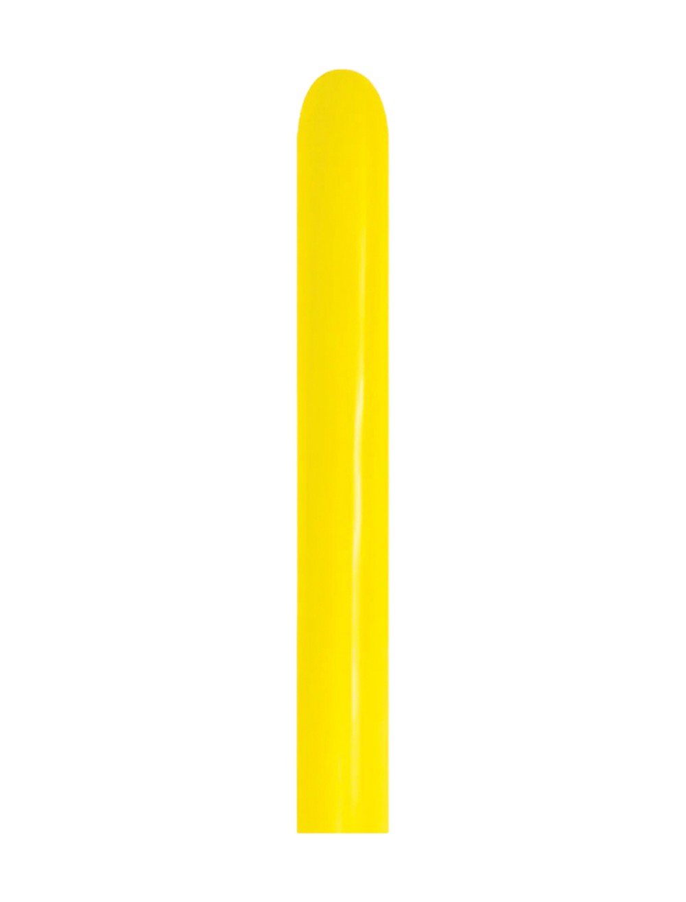 GLOBO LATEX TUBITO T260X20 FASHION AMARILLO SEMPERTEX