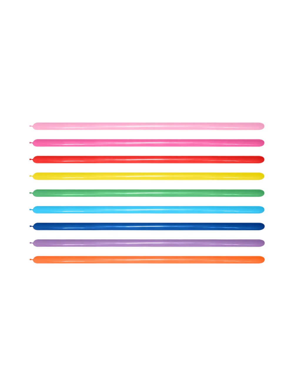 GLOBO LATEX TUBITO T260X50 SURTIDO FASHION SEMPERTEX